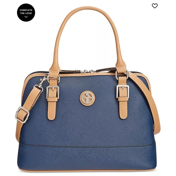 Giani Bernini Saffiano Dome Satchel - Picture 1 of 6
